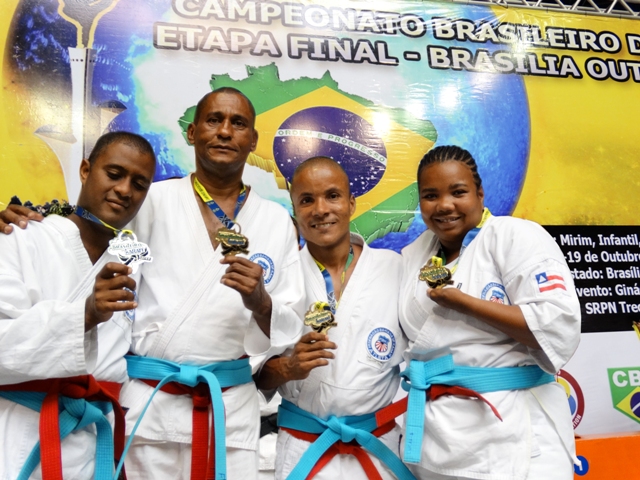 Paratletas do IBR conquistam quatro medalhas na final do Campeonato Brasileiro de Karatê