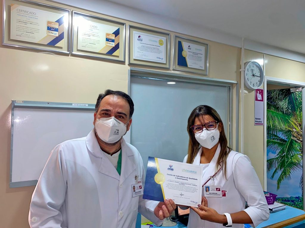 UTI do Hospital Santo Amaro recebe certificado Epimed AMIB